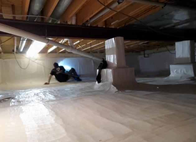 Basement Waterproofing & Crawl Space Moisture Company in Michigan - crawlspace-home